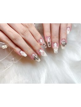 手描きアートが得意なサロン