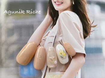 アグニークリッシェ(Agunik Riche)/【ミモザネイル】