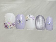 押し花梅雨マグ¥6500