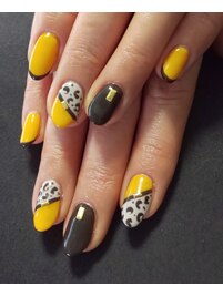 上品アニマルアートネイル