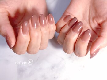 サロンアット(salon@)/ワンカラー¥4500