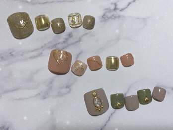 1月フット定額デザイン¥6,500-