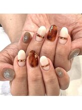 グリーディ(greedy)/べっこうネイル