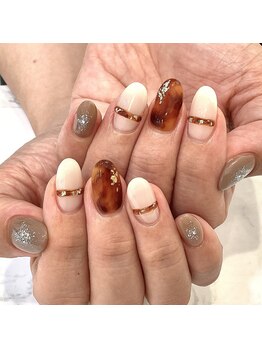 グリーディ(greedy)/べっこうネイル