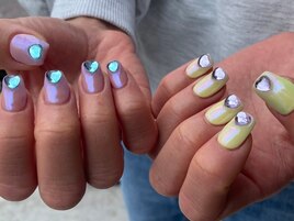 <ハンド>デザインシンプルネイル