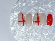 シーシーネイルサロン 池袋(C.C.Nail salon)/チェックネイル