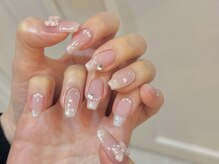 ランド ネイル 博多(LAND)/ピンクガーリー ♪ -----Mio