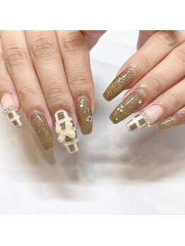 定額デザイン/ブラウンネイル