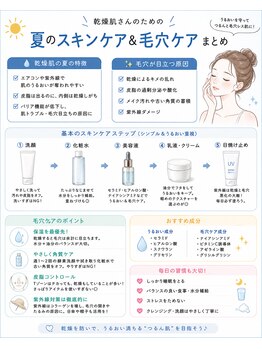 レア(Lea)/乾燥肌さんの夏のケア方法