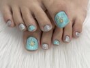 夏フットネイル NANAKA