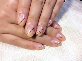 綺麗めナナメフレンチ