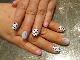 ダルメシアンネイル