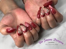 アン ジョーヌドラゴ/【ロングネイル】赤ネイル