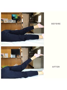 美姿勢工房 シエル(Ciel)/施術後、足上げ易くなりました!