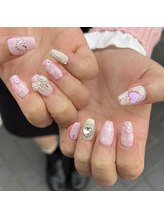 グラマラス アンジェアイ 荻窪店(glamourous ange eye)/キラキラネイル