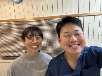 頭スッキリ整体サロン 伏見店/お客様とツーショット写真☆