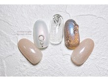 バブル シュガー バイ ネイルクローネ(bublle sugar by.nail crone)/雫ネイル