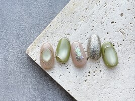 トレンドネイル★キレイめネイル