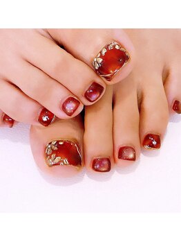 プレジール(Plaisir)/おまかせfootネイル♪