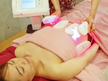 スリムモネ(Slimmone)の写真/頑張っても落ちないぽっこりお腹を本気で引き締めたい方に！巡りを整え健康美を叶える本格ボディラインケア