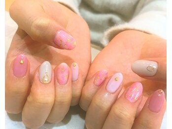 ドレス ネイルアンドアイラッシュ 梅田(Dress)/【Dress 梅田】タイダイネイル