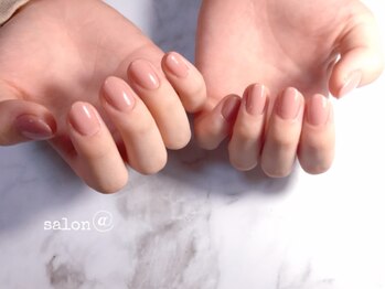 サロンアット(salon@)/シェラックハンドネイル