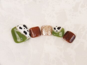 リリーママネイルサロン/FOOTデザインコース ¥8000