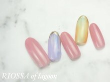 リオッサ オブ ラグーン(RIOSSA of Lagoon)/氷ネイル×カラフル