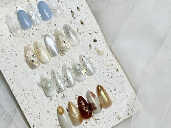 エニュ(anew)の写真/【ワンカラーorラメグラ¥4000】シンプルだからこそ技術が光る！初めての方にも☆〈パラジェルに変更可◎〉