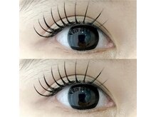 アムールラッシュ 新宿店(Amour lash)/フラットラッシュ《140本》束感