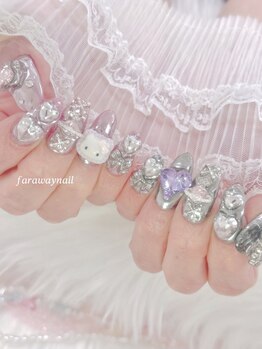 ファラウェイネイル(Faraway nail)/ミラーネイル☆