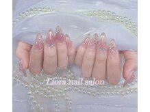 リオラネイル(Liora Nail)/長さ出しチックデザイン