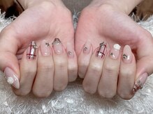 レアネイル 新宿(le'a nail)/チェックデザイン