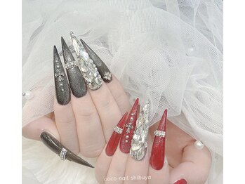 CoCo Nail【ココネイル】渋谷《長さ出し専門店/つけ放題/持ち込み》/