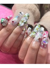 リリーベル(Lilybell)/成人式ネイル