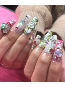 リリーベル(Lilybell)/成人式ネイル