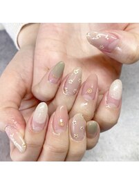 ドット × フラワー♪