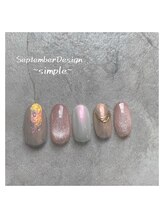 エトワールネイル 高崎筑縄町店(Etoile nail)/23年9月ハンド定額