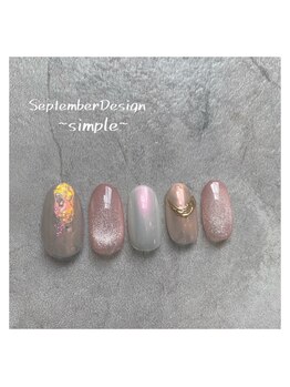 エトワールネイル 高崎筑縄町店(Etoile nail)/23年9月ハンド定額