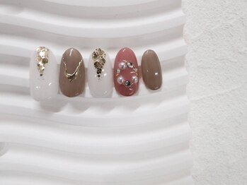 ラミニョンネイルナゴヤ(La Mignon Nail Nagoya)/冬のお出掛けネイル定額コース