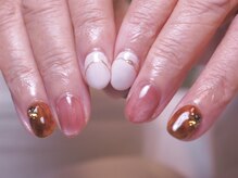 レプティーネイル(Les petite nail)/秋ネイル