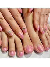 ニコッテ 本厚木(nicotte.)/マグネットネイル/リボンネイル