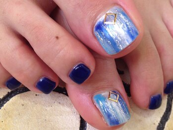 ネイルサロン ティディ(TIDY)/ペイント風 コース #浴衣