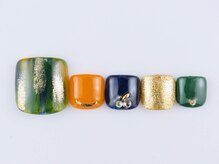 まつげアンドネイル ディアマンローズ(DIAMANT ROSE)/フットネイルやり放題6600円