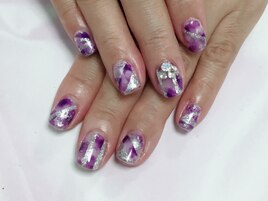 ニュアンスマーブルネイル