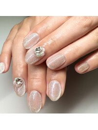 マグネットビジューネイル