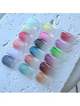 イオネイルセカンド(io nail 2nd)/airyカラーグラデーションNAIL