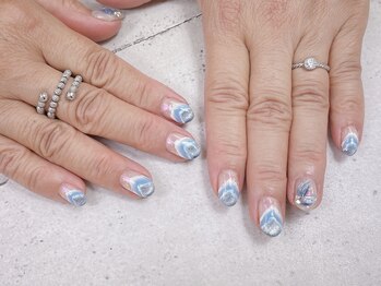 ネイル ビューティーマジック 葛西本店/波デザインネイル