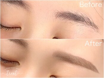 トリート(treat)/【眉毛】アイブロウワックス