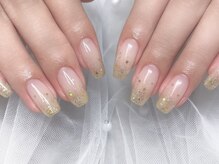 ローランリム(LORAN Lim)/クリスマスキラキラ星ネイル☆